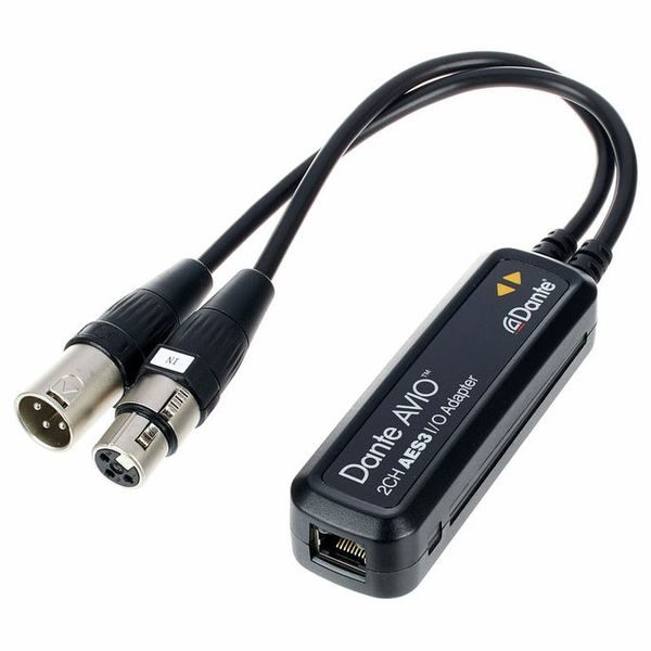AVIO | Dante AVIO AES3 IO Adapter 2x2