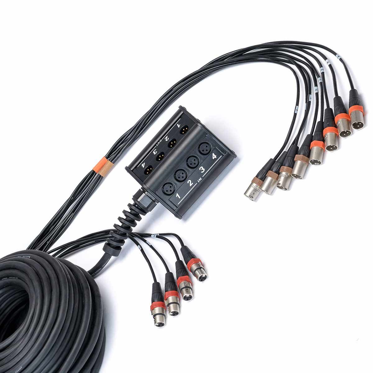 XLR Multicore 8/4 | 15m Stagebox