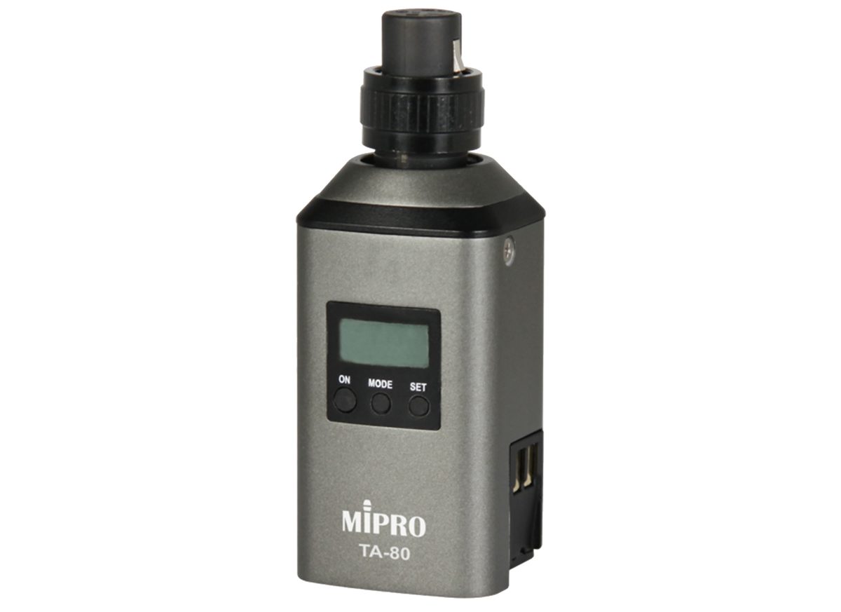 Mipro | TA-80 | Digitaler UHF Aufstecksender | 554 - 626 MHz