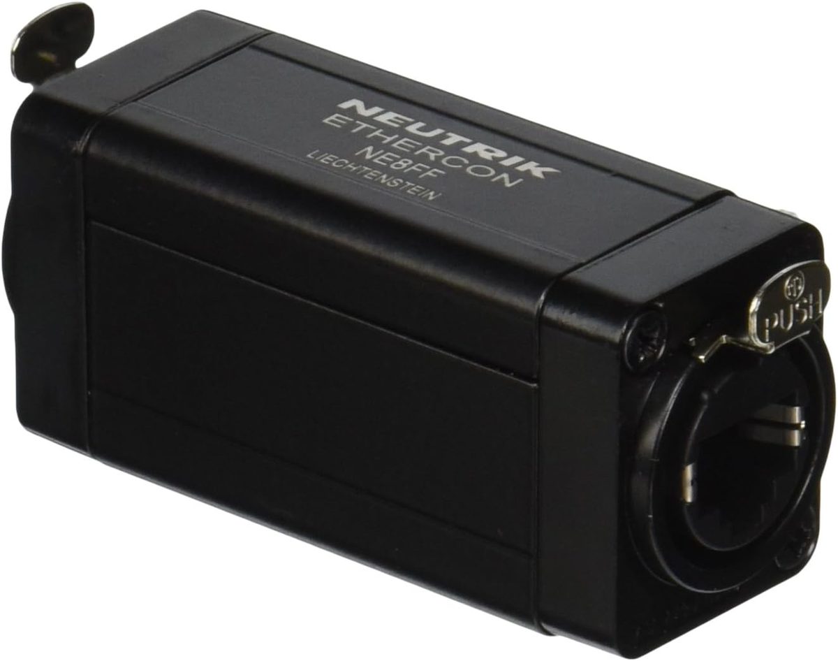 Neutrik | Ethercon | NE8FF | RJ45 Durchgangsverbinder